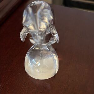 Clear Glass dolphin